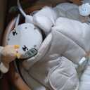 Suihuooo Electric Baby Swing for Infants, Portable Swing with Bluetooth,5 Speeds,3 Timers,10 Lullabies,5-Point Harness,Remote Control,White