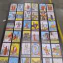 6 ft. Tall Double Sided Rider-Waite Tarot Canvas Room Divider (6 Foot - 3 Panel)