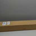LazBlinds No Drill Bamboo Roman Shades, 36" W x 72" H, Malay Oak