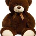 HollyHOME Teddy Bear Plush Giant Stuffed Animal Teddy Bear Love 36 inch Chocolate