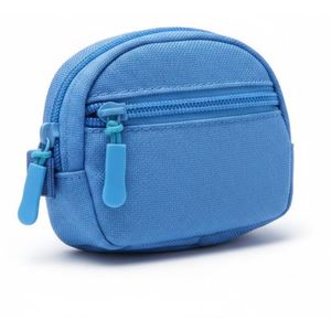 Y-SHP MATRIX Mens Wallets,Portable Card Wallet For Men - Small and Exquisite Keychain Wallet,Coin Purse for Men and Women to Travel Suitable for Storing Keys,Cards and Cash（Blue)