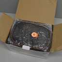 Heated Lunch Box, 80W Electric Lunch Box with Two 1.5L Stainless Steel Interchangeable Containers and Lids, 12V/24V/110V Food Warmer with Utensils and Insulated Bag for Car/Truck/Office (Green)