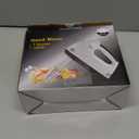 Electric Hand mixer - 7 Adjustable Speed 180W Handheld Mixer Electric Whisk with 5 Stainless Steel Accessories, Turbo Boost/Self-Control Speed + Eject Button Food Beater for Cakes Eggs (Off white)