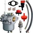 Ruixing OEM 632371 631954 Carburetor for Tecumseh 631954 632371 632371A 632379A 631870 631920 H70 HSK70 7hp Engine Toro 38040 38050 38062 Ariens 724 ST724 Stens 520-910 SNOW KING Snow Thrower Blowers