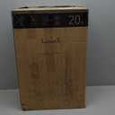 Carry On Luggage with Spinner Wheels, 8010S Aluminum Frame Zipperless Polycarbonate Hard Shell Suitcase (ZX-Core, Charcoal Metallic, 20 Inch)