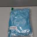 XunYee 4 Pieces Blue Fuzzy Wig Funky Clown Crazy Hair Wig Character Cosplay Costume Accessories for Kids Teens 100th Day of School Spirit Day Party Reading(Sky Blue)