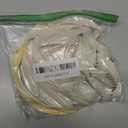 VATIN Ivory Velvet Ribbon 3/8 inches Continuous 20-Yards Spool Use for Gift Wrapping, Handmade Craft Ornaments Bow Making, Christmas Tree Ornaments Wreath Decoration Wedding Boutonnieres