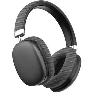 Wireless Bluetooth Headphones Active Noise Cancelling 42 Hours Playtime,Over-Ear Headphones with Microphones, HiFi Audio Adjustable for iPhone/AndroidBlack