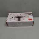 Prime Cuisine 1.3QT Tri-Ply Hybrid Stainless Steel Saucepan , Non Stick Small Sauce Pan for Cooking, Honeycomb Nonstick Pot, Induction Compatible Saucepan, Stay Cool Handle, Oven Safe, (Without a Lid)