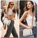 Crossbody Bags for Women, Medium Crossbody Purse with RFID Pockets & Built in Wallet, Handbags Shoulder Bag, Gifts