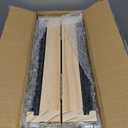 Foldable Dog Ramp for Bed & Couch, Portable Dog Stairs for Small Dogs with 4 Adjustable Heights from 9.25'' to 17.72", Wooden Pet Ramp Steps with Non-Slip Pad for Sofa