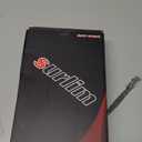 Rugby Helmet Soft Shell Helmets for Flag Football Scrum Cap Soft Helmet for Kids Youth (Medium, Black)