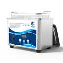 Granbo Ultrasonic Cleaner 800ML Jewelry Cleaner Ultrasonic Machine 40kHz with Digital Timer and Degassing,110V Digital Ultrasonic Parts Cleaner for Denture Dental Oral Irrigator Parts Glasses