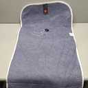 Brabantia Size C (49 x 18 inches) Replacement Ironing Board Cover with Thick Foam & Felt Padding (Denim Blue) Easy-Fit, 100% Cotton