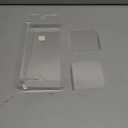 Cilinta Napkin Holder, Clear Acrylic Napkin Dispenser for Disposable Hand Towels, Bathroom Vanity Organizer Tray Guest Paper Towels Holder Lucite Tray for Bathroom, Business, Restaurant, Hotel