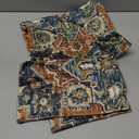 Boho Throw Pillow Covers 12x20 inch Set of 2, Boho Vintage Carpet Pattern Antique Ethnic Decor Double Sided Pattern Cushion Cover Soft Pillow Case Living Sofa Room Bed Square Pillow Cover