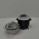 Aroma Housewares ARC-363-1NGB 3 Uncooked/6 Cups Cooked Rice Cooker, Steamer, Multicooker, 2-6 cups, Black