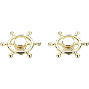 2PCS Unique Cabinet Handles, Funky Drawer Knobs Gold Knobs for Cabinets and Drawers Brushed Gold Drawer Knobs (Gold)