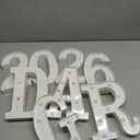 Graduation Decorations 2026 Deals-8 LED Long Marquee Light Up Letters 'Grad 2026' - Graduation Party Decor for Kindergarten Preschool High School College Graduation