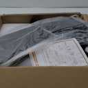 46In Black RGB Ceiling Fans with Lights - Low Profile Modern Ceiling Fan Light with Remote/APP, RGB+3CCT 6 Wind Speeds and Reversible, Indoor Outdoor Fan Light Fixture for Party, Kid's Room