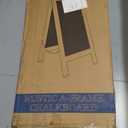 A-Frame Chalkboard Sign Large 15" x 30" Sandwich Chalkboard Double Sided Sidewalk Signs Outdoor Foldable Blackboard Menu Display for Weddings, Restaurant, Business