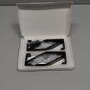 Coat Rack Hooks Wall Mounted, Black 4Packs, Bath Towel Rope Hooks for Kitchen, Door, Cabinet, Bathroom, Foyers, Hallways, and Bedrooms