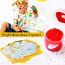 Tucocoo Black Baby Girl Paint by Number for Adults Beginner, DIY Oil Painting Kits on Canvas with Brushes and Acrylic Pigment, Chocolate Color Style Picture for Home Decor 16x20 inch (Frameless) (Artwork-17)