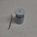 wangsdjy 15oz Glass Tumbler With Straw and Lid - Iced Coffee Cup, Smoothie Cup with Silicone Sleeve and Tea Strainer, Glass Tumbler for Smoothies, Flower tea, Coffee, Juices (Blue)