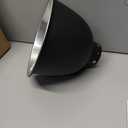 POPETPOP Reptile Heat Lamp Reflector Cover Heat Resistant Optical Cap for Optimal Light Distribution and Enhanced Thermal Efficiency Reptile Terrariums (14.00X10.00X5.50CM)