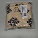 BLENCOT Women's Summer Tank Tops Chiffon V Neck Sleeveless Floral Printed Shirts Blouse, Size XL