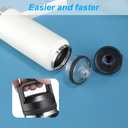 Fits YETI Rambler Bottles 18oz 26oz 36oz 64oz - Replacement Chug Cap & Screw Top Lid Accessories