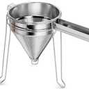 New Star Foodservice 42566 3-Piece Stainless Steel China Cap Strainer Set