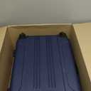 Travelers Club Chicago Hardside Expandable Spinner Luggage, Navy Blue, 22" Carry-On