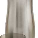 Tovolo Cocktail Shaker Stainless Steel (24 oz.) - Built-In Citrus Reamer, Strainer, & Jigger / Gadget for Bar Cart, Bartending, Home Bar, Mixology, Kitchen, & Gifting
