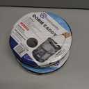 5 x Handy Laundry Foldable Shower Caddy - Collapsible, Portable, Drainage Hole, Carry Handle, Large Compartments, Great Organizer for Camp, Travel, Gym, and Dorm (Black)