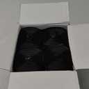 100 Count 55-60 Gallon Trash Bags, Sturdy & Tear-Resistant Commercial Can Liners 55 Gallon, Large Garbage Bags, Large Black Trash Bags for Commercial, Lawn and Leaf Bags