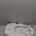 Bio Bidet BB500 Heated Electric Bidet Seat with Warm Water Wash, Night Light, Low Profile Design, Elongated