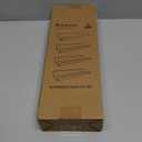 upsimples Acrylic Shelves for Bathroom Storage, 15" Floating Shelves Wall Organizer for Perfume, Make up, Skincare, Kids Bookshelf for Bedroom, Nursery, Living Room Decor, Clear, 2 Pack