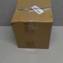 Iced Coffee Cups with Lids 4 Pcs - 16 OZ Glass Cups with Lids and Straws, Reusable Ice Coffee Tumbler, Clear Ribbed Drinking Glasses for Matcha, Smoothie, Ice Tea, Lemonade