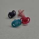 Tommee Tippee Ultra-Light StayPut Pacifier, One-Piece Silicone Design, 18-36m, 4 Pack (18-36 Month (Pack of 4), Purple/Grape/Raspberry/Blue/Blush)