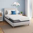 FATHOM Medium Twin XL Mattress 10 Inch Memory Foam Mattress Bed in a Box for Back Pain Relief and Cool Sleep with Gel Foam and Removeable Fiberglass Free Cover, CertiPUR-US Certified