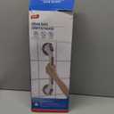 TAILI Grab Bars for Bathtubs and Showers 2 Pack Suction Grab Bar, Heavy Duty Shower Handle Removable Bath Handrails for Seniors and Elderly, Bathroom Safety Grip No Drilling Waterproof,Grey (16.8", Gray)