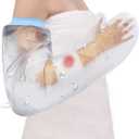 Cast Covers for Shower Arm, Waterproof Cast Cover Arm Adult, Soft Comfortable Cast Protector for Shower, Reusable Elastic Cast Bag for Bandage, Wound Care Supplies, After Surgery Gifts