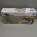 bella 2 Slice Slim Toaster, Fits-anywhere Kitchenware, 6 Setting Shade Control with Reheat & Cancel Buttons, Fits Sourdough, 10 Long Slot, Anti Jam & Auto Shutoff, 900 Watt, Seaglass