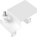 Child Proof Door Top Lock - Dahuiby Kids Safety Door Lock Made of Durable Metal - Adjustable Sliding Top Door Lock for 0.6-2.2" Thick Doors - Can Open Door from Both Sides (1PCS)