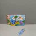 TECJOE 3 Pack Paint with Water Coloring Books for Toddlers, Mess Free Watercolor Painting Set with 6 Brushes, Travel Art Craft Activities Toys Birthday Gifts for Kids Ages 3-8, Forest, Sea & Princess