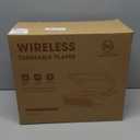 Vinyl Record Player Turntable with Built-in Bluetooth Receiver & 2 Stereo Speakers, 3 Speed 3 Size Portable Retro Record Player for Entertainment and Home Decoration (Brown)