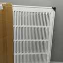 Return Air Filter Grille 20x20,Air Return Vent Cover Grill for 20"W x 20"H Duct Opening,Steel HVAC Vent Covers for Wall and Ceiling,Holds 1" Thick AC Filter, For 20''w20''h-duct Opening