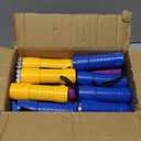 Small Mini Flashlights Pack of 30,Assorted Colors,New Type Cob Light,With Battery