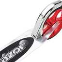 Razor A5 Lux Kick Scooter for Kids Ages 8+ - 8" Urethane Wheels, Anodized Finish Featuring Bold Colors and Graphics, for Riders up to 220 lbs